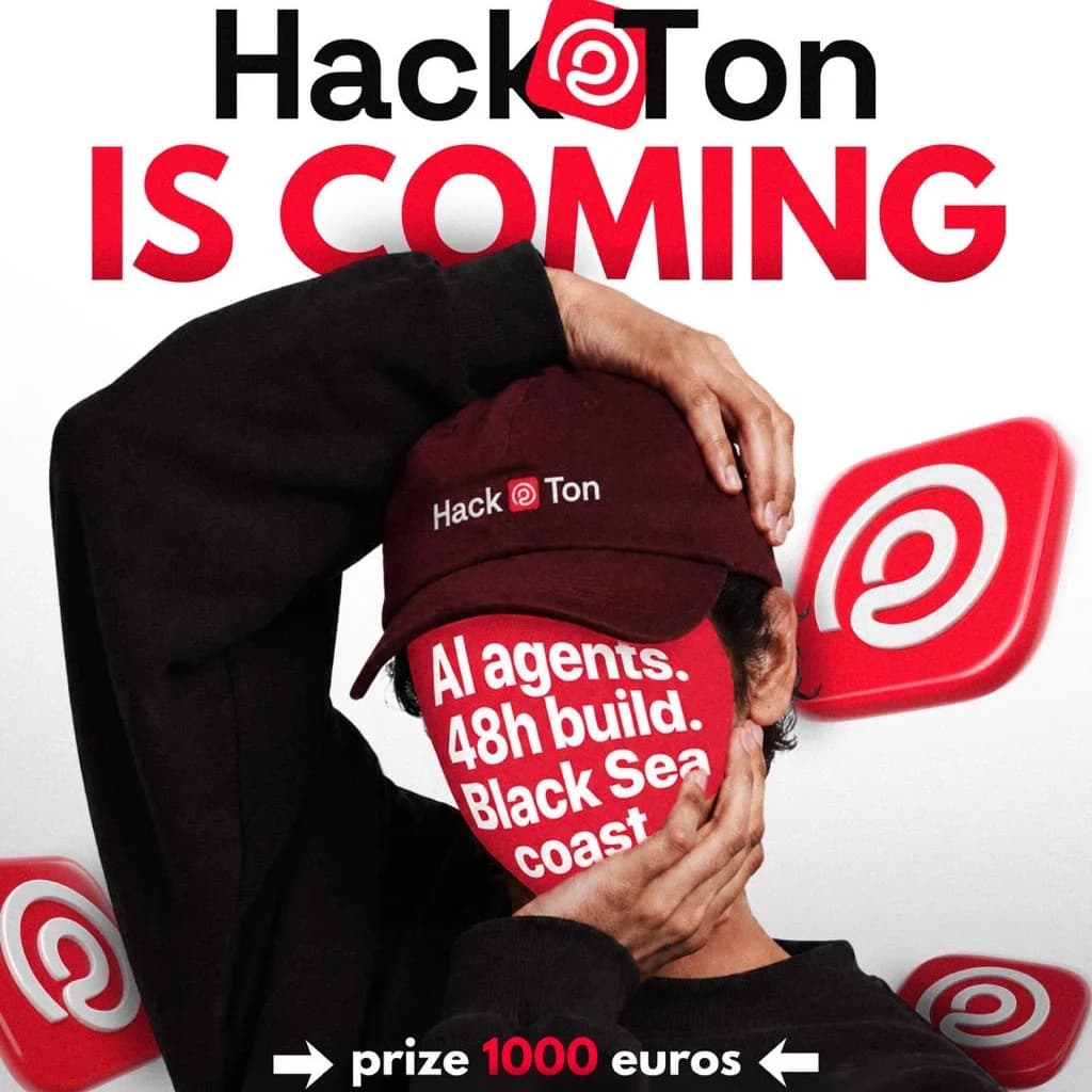 Hack A Ton - event poster