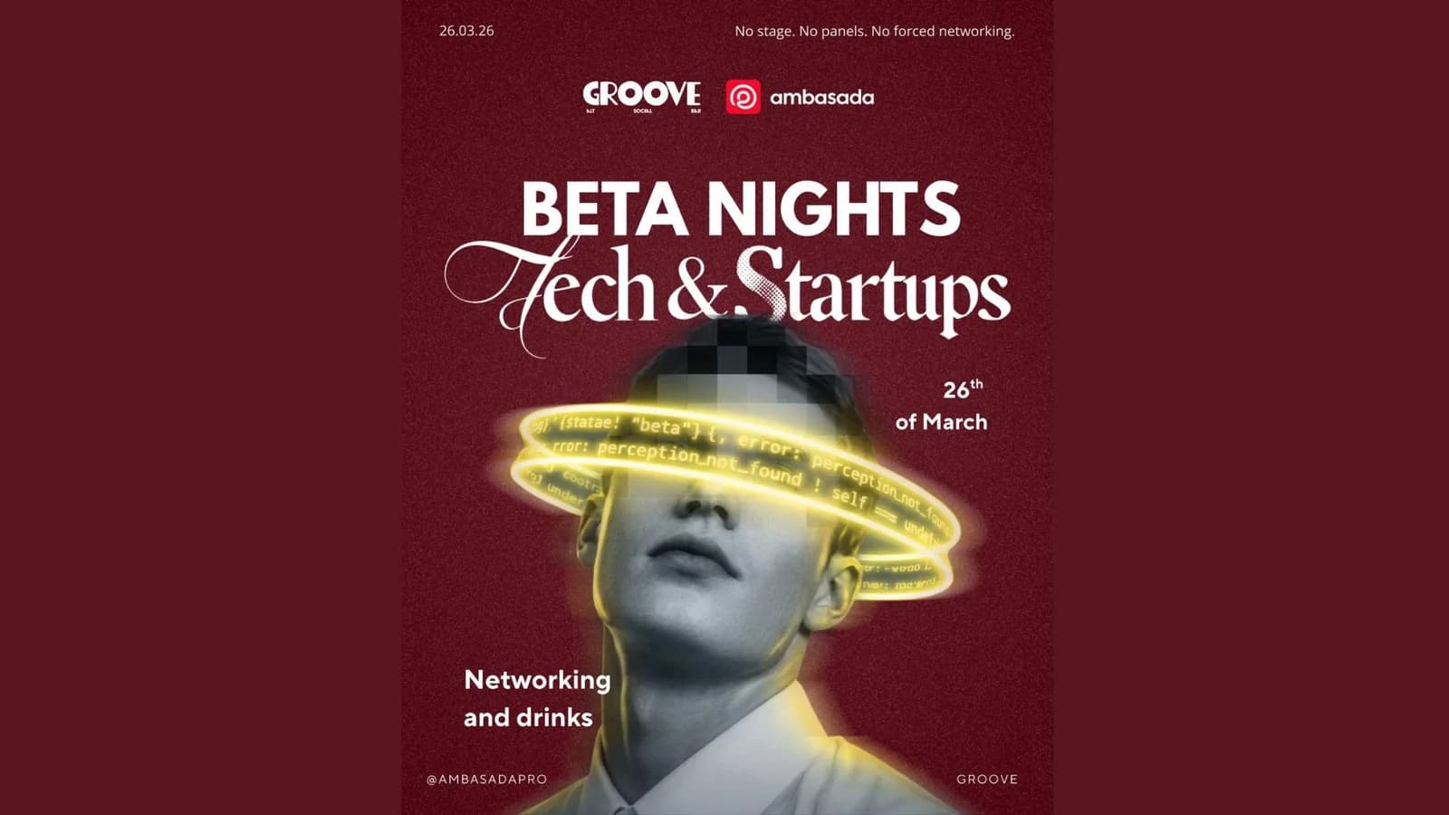 Beta Nights · Networking & Drinks - Networking at Ambasada Hub